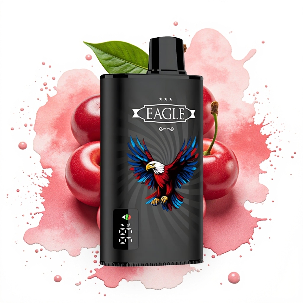 JNR EAGLE Smart 23000 Puffs Digital Screen Adjustable Airflow Cherry Cola