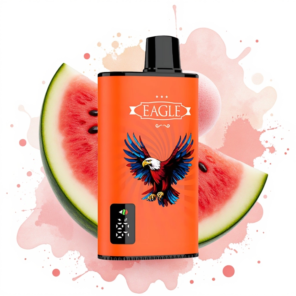 JNR EAGLE Smart 23000 Puffs Digital Screen Adjustable Airflow Watermelon Bubblegum