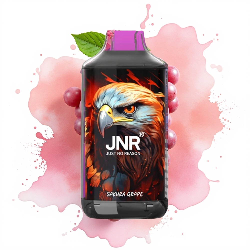 JNR Falcon 16000 Puffs 850mAh 22ml Dual Mesh Coil Sakura Grape