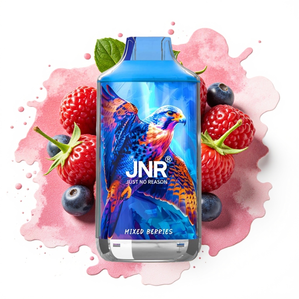 JNR Falcon 16000 Puffs 850mAh 22ml Dual Mesh Mixed Berries