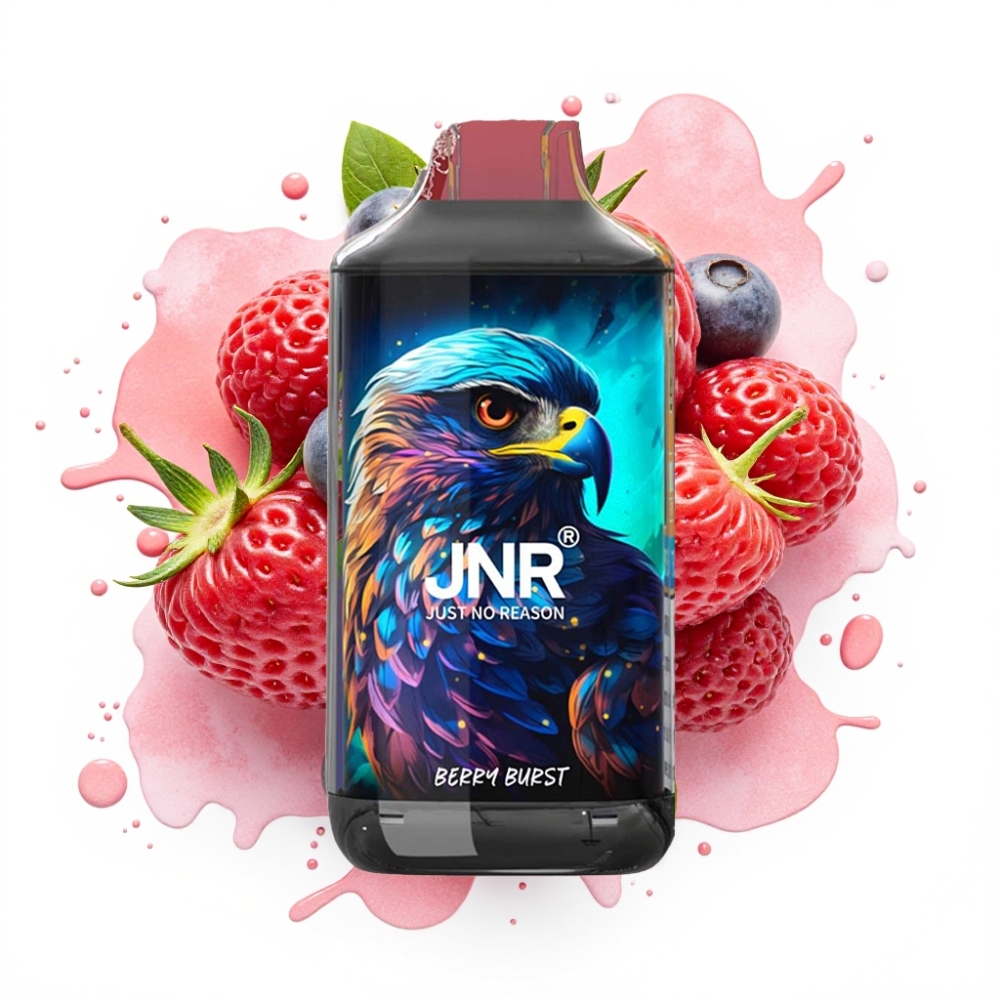 JNR Falcon 16000 Puffs 850mAh Dual Mesh Berry Burst