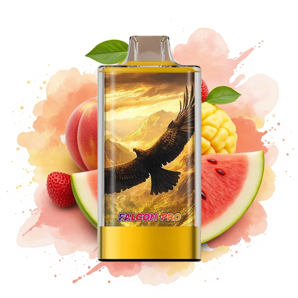 JNR Falcon Pro 28000 30ml 5% Peach Mango Watermelon Disposable Vape