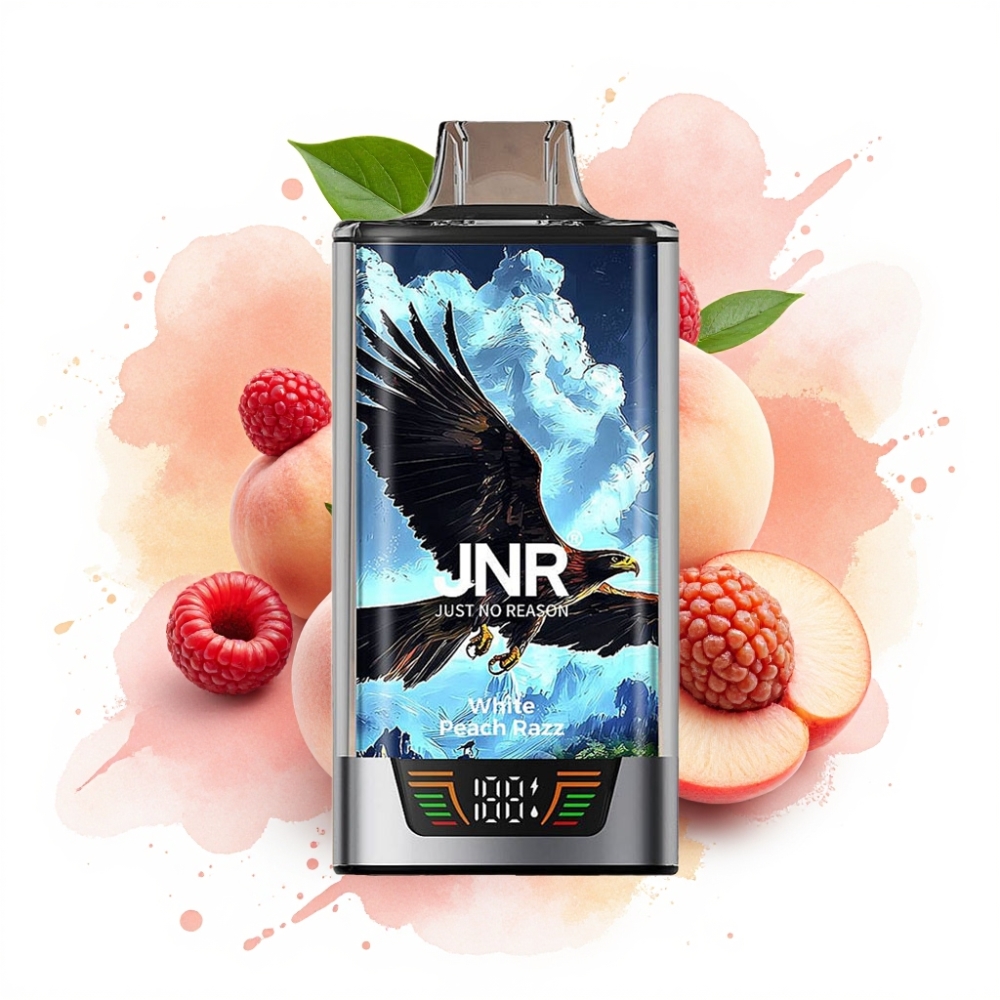 JNR Falcon Pro 28000 30ml 950mAh 5% White Peach Razz
