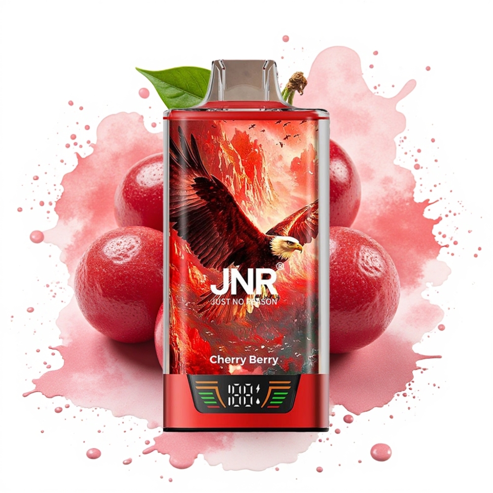 JNR Falcon Pro 28000 Puffs 30ml 5% Cherry Berry