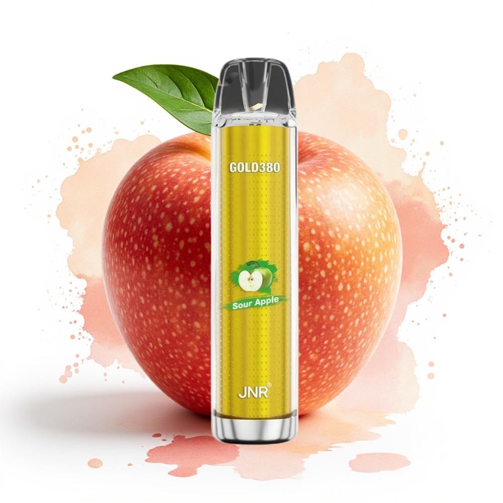 JNR Gold380 6000 Puffs 1500mAh 13ml Sour Apple
