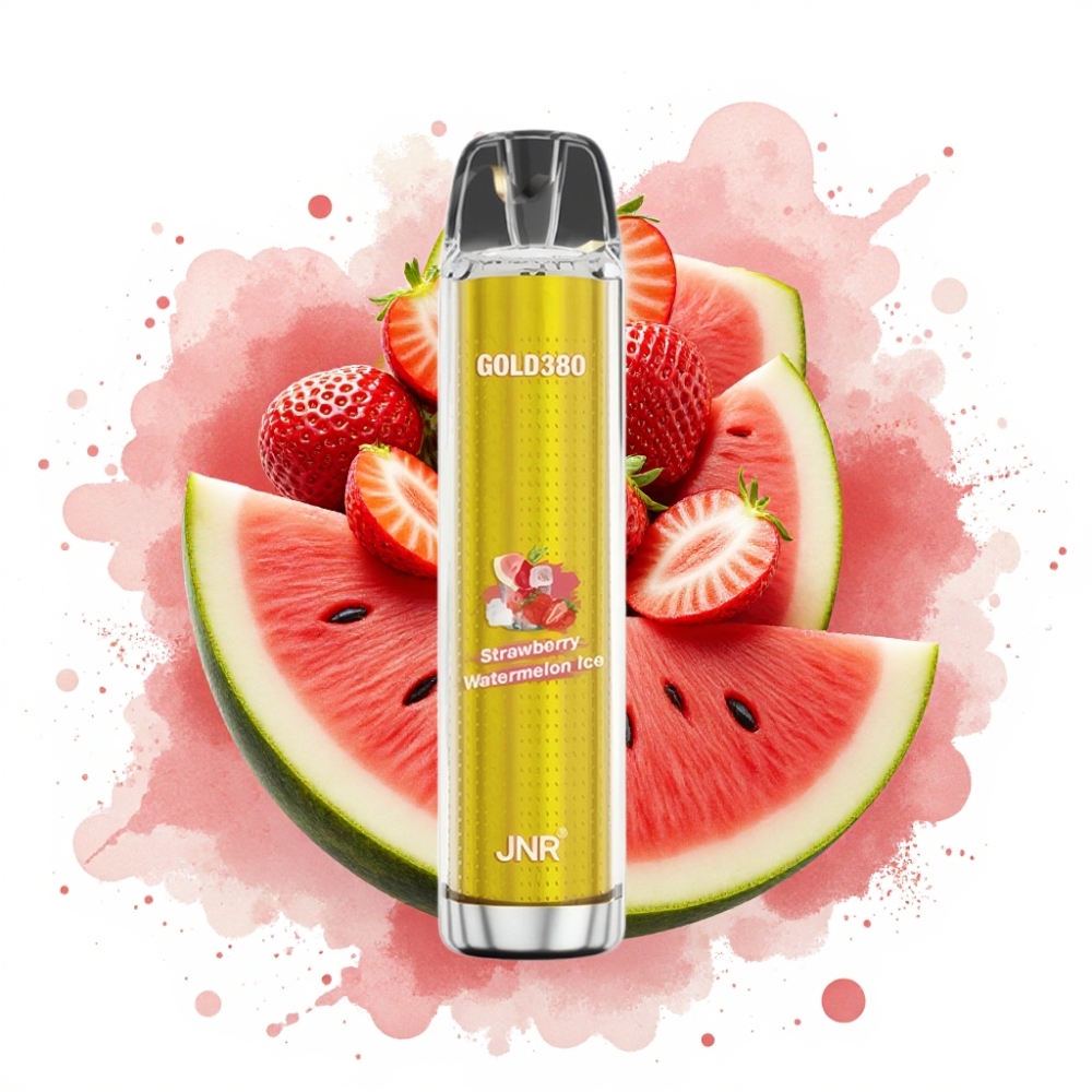 JNR Gold380 6000 Puffs 1500mAh 13ml Strawberry Watermelon Ice