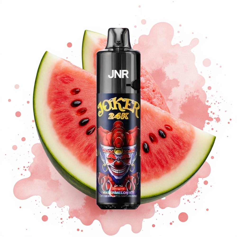 JNR Joker 24K Puffs Refillable 800mAh Watermelon Ice