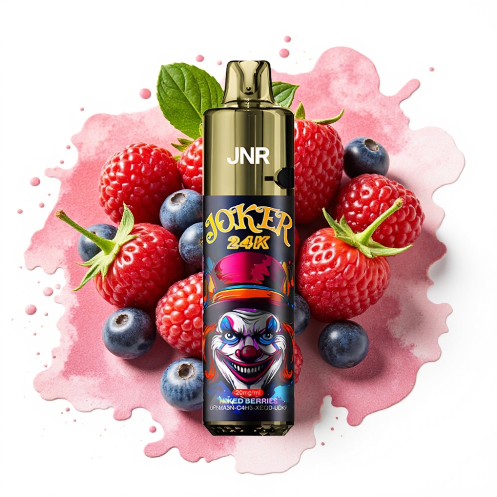 JNR Joker 24K Puffs Refillable Pod 800mAh Mixed Berries