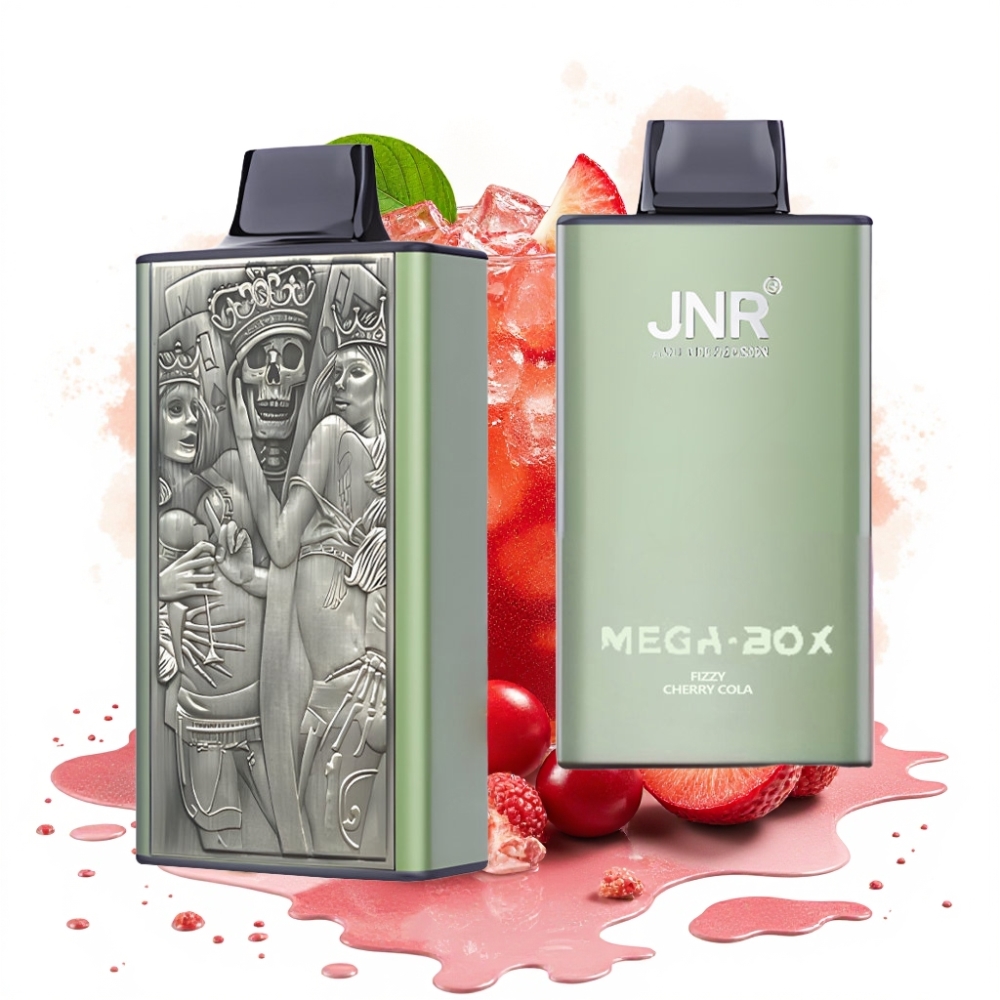 JNR Mega Box 25000 Puffs 30ml 850mAh Dual Mesh Fizzy Cherry Cola Disposable Vape