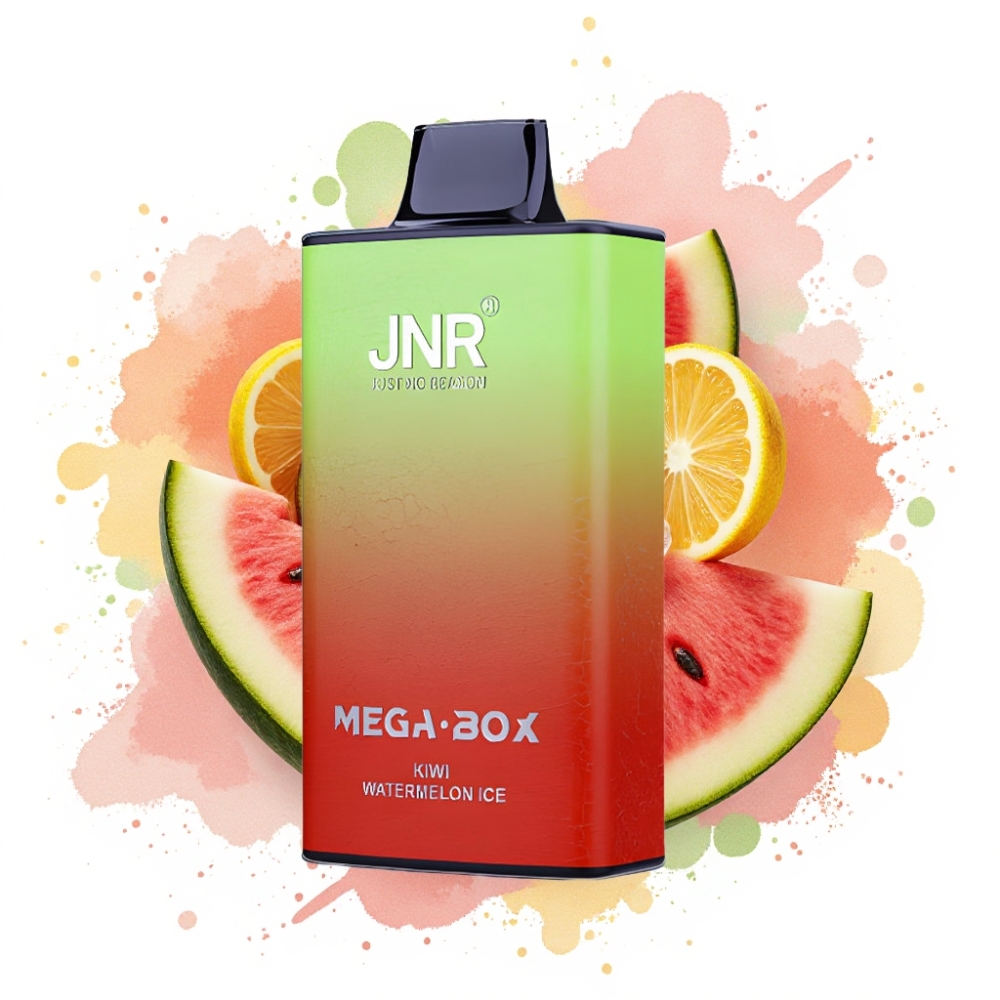 JNR Mega Box 25000 Puffs 30ml 850mAh Dual Mesh Kiwi Watermelon Ice