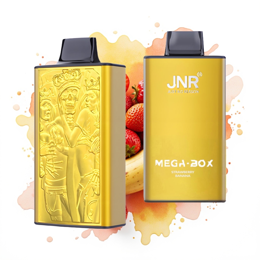 JNR Mega Box 25000 Puffs 30ml 850mAh Dual Mesh Strawberry Banana