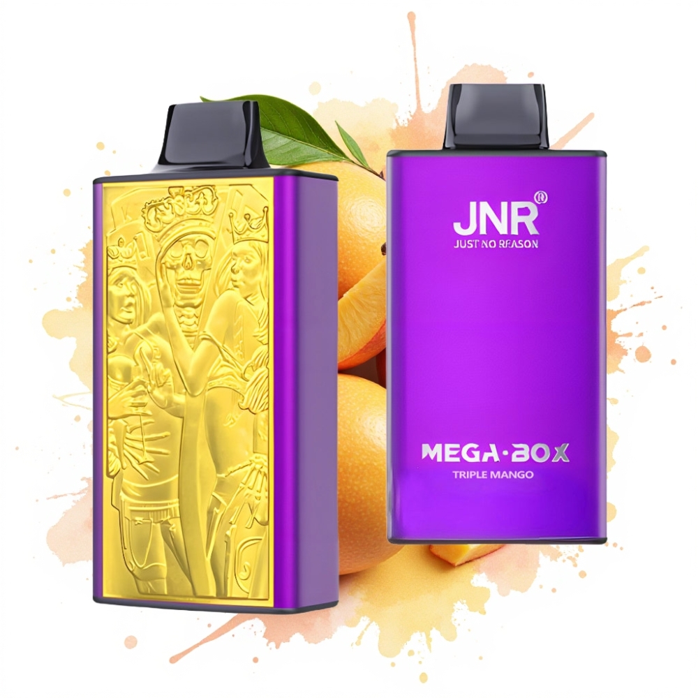 JNR Mega Box 25000 Puffs 30ml E-liquid 850mAh Dual Mesh Triple Mango Disposable Vape
