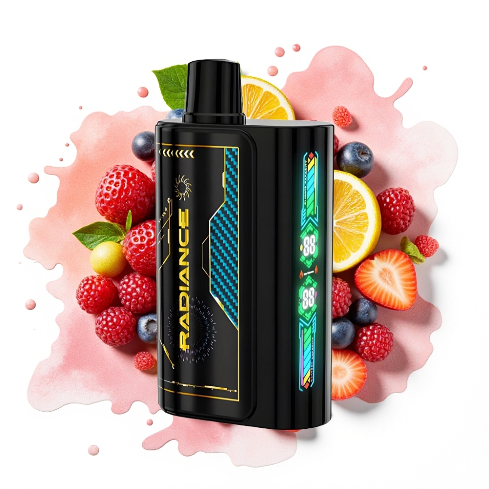 JNR Radiance 31000 Puffs 28ml Dual Mesh Mixed Berries