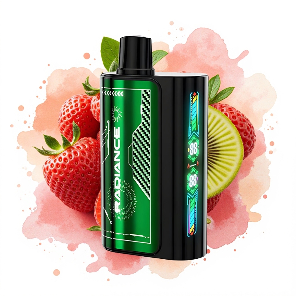 JNR Radiance 31000 Puffs 28ml Dual Mesh Strawberry Kiwi