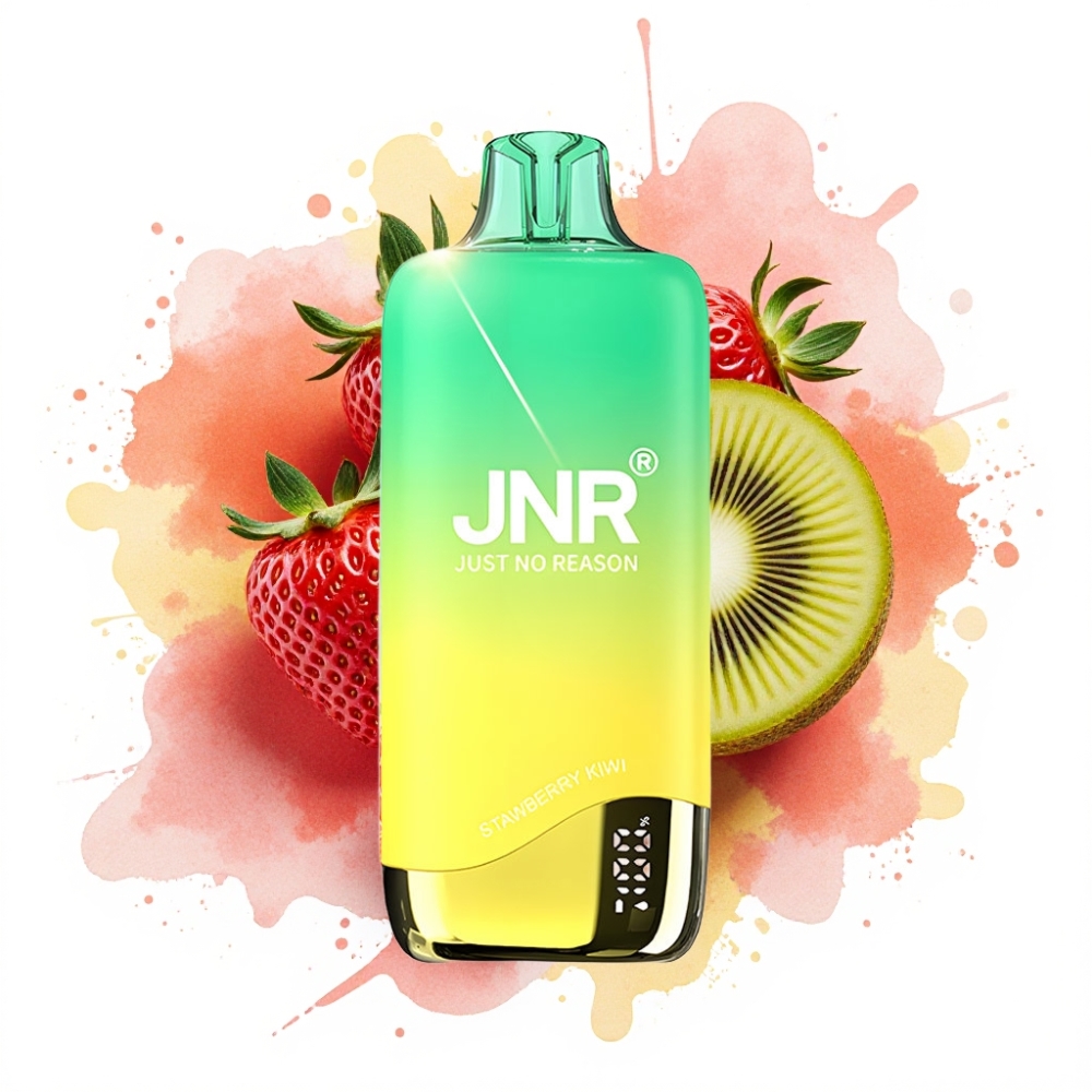 JNR Rainbow 10500 Puffs 18ml 0.8ohm Mesh Strawberry Kiwi