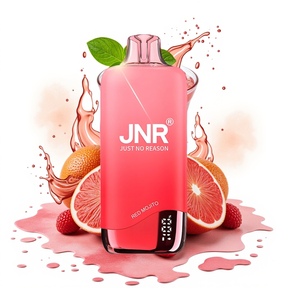 JNR Rainbow 10500 Puffs 18ml Red Mojito Disposable Vape