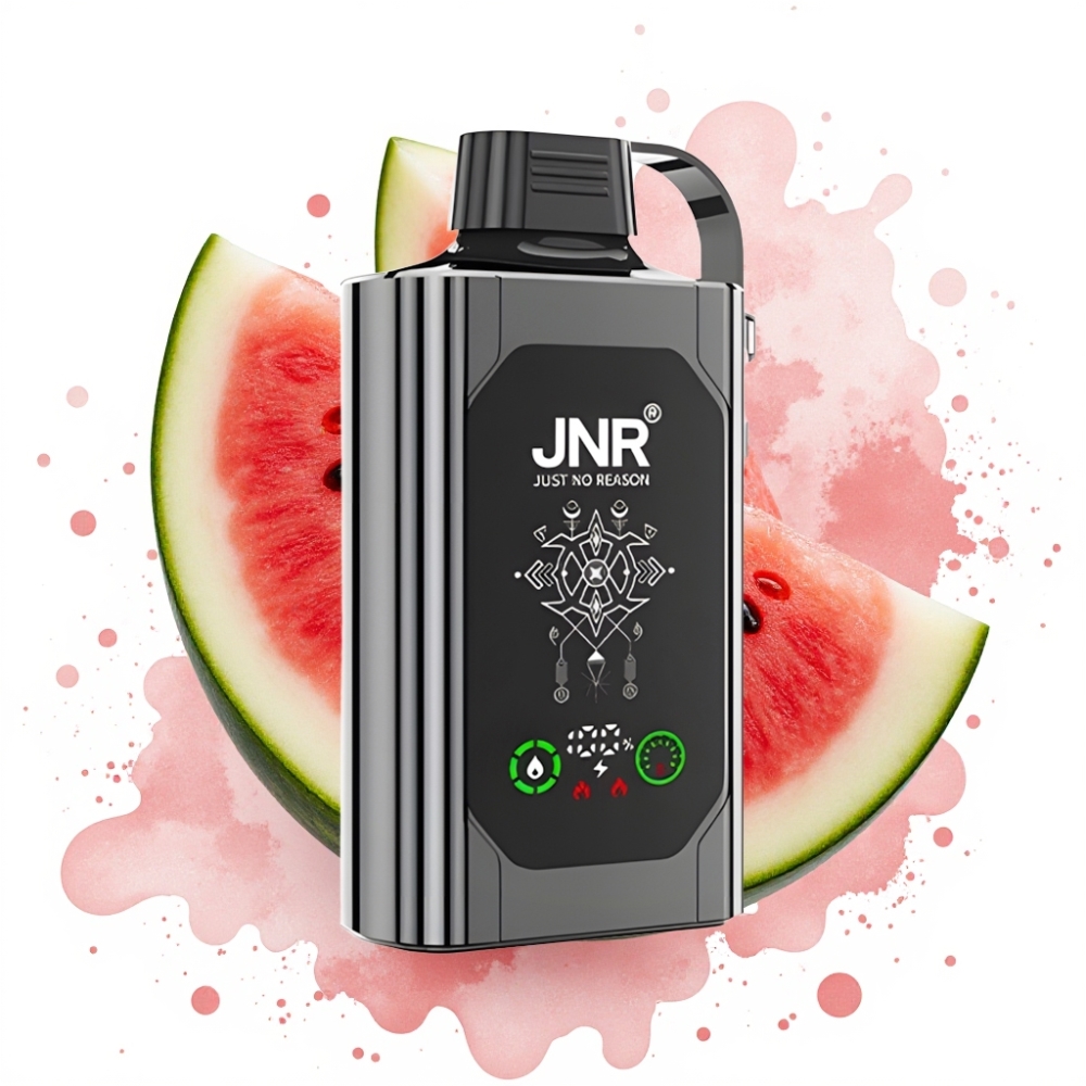 JNR Shisha Hookah Box 20500 Puffs HD Display 1000mAh Type-C Watermelon Ice