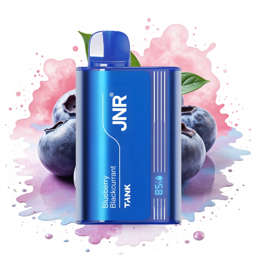 JNR Tank 10000 Puffs Adjustable Airflow 650mAh 20ml Blueberry Blackcurrant
