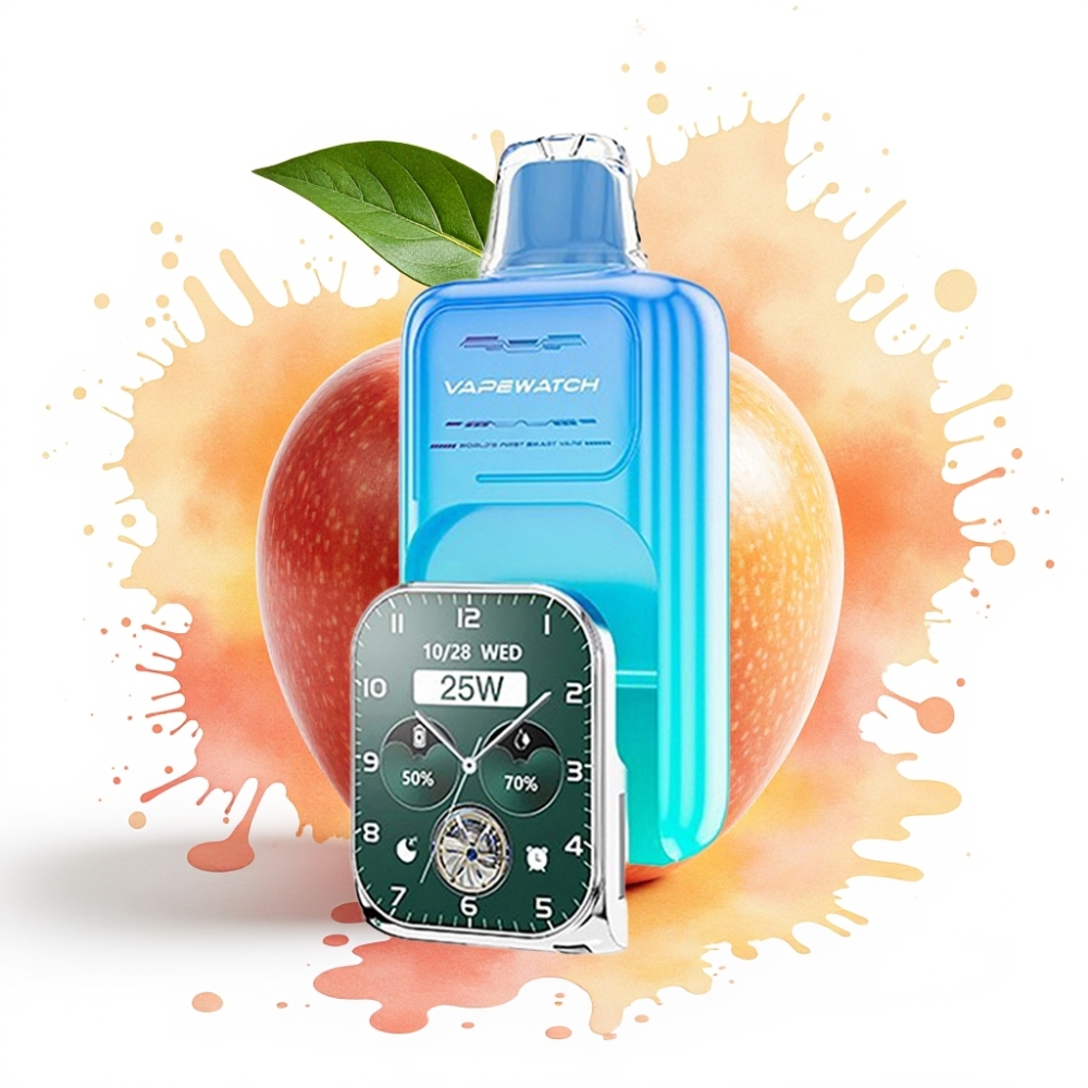 JNR VapeWatch 30000 Puffs 19mL 5% Dual Mesh Coil Sour Apple Ice