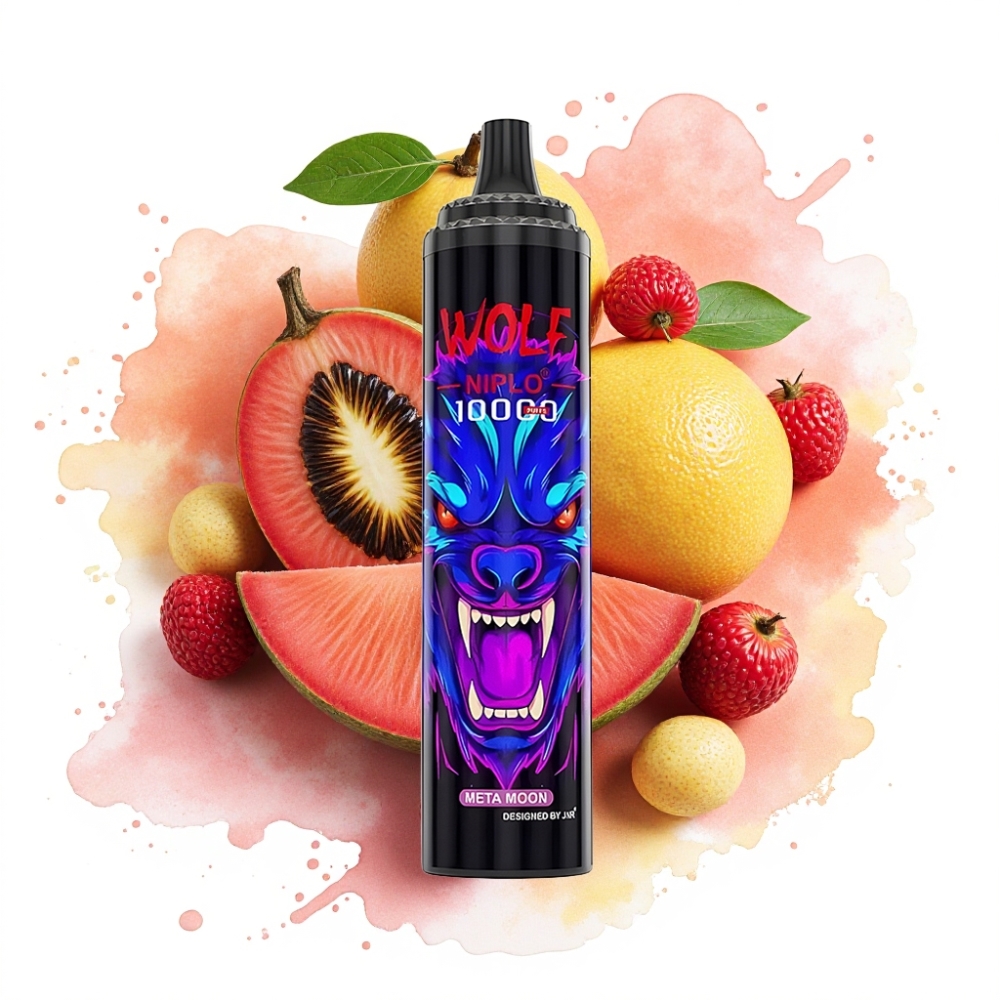 JNR Wolf Niplo 10000 Puffs 20ml Meta Moon
